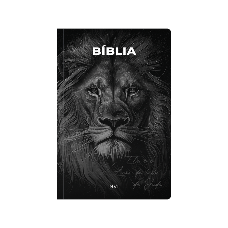 Bíblia Sagrada NVI - Leão tribo de Judá: o livro dos livros