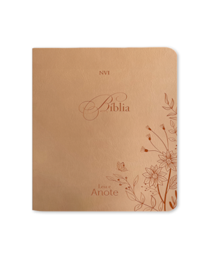 Bíblia Sagrada NVI - Leia e anote - Luxo |Rosa| Feminina: Bíblia com espaço de anotação