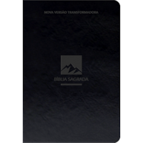 Bíblia Sagrada NVT | Capa Couro Luxo Preto: Bíblia Premium | Nova Versão Transformadora