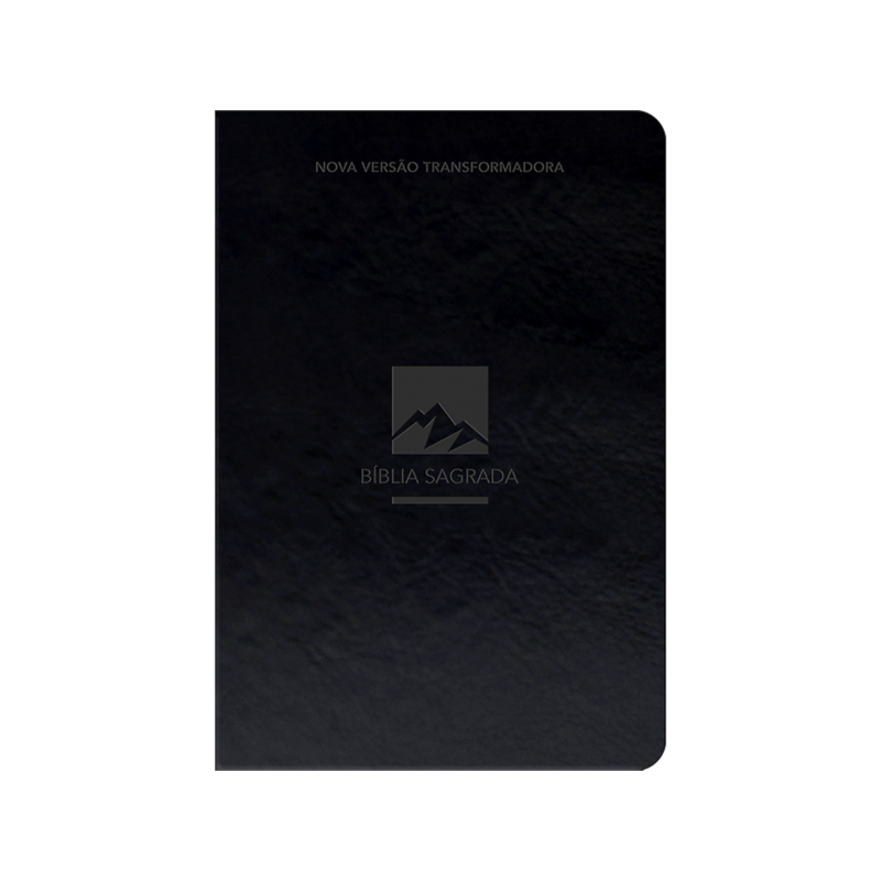Bíblia Sagrada NVT | Capa Couro Luxo Preto: Bíblia Premium | Nova Versão Transformadora