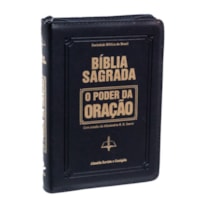 BÍBLIA SAGRADA - O PODER DA ORAÇÃO PRETA SEM BORDA