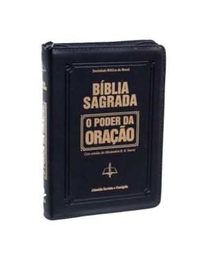 BÍBLIA SAGRADA - O PODER DA ORAÇÃO PRETA SEM BORDA