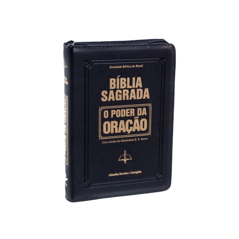 BÍBLIA SAGRADA - O PODER DA ORAÇÃO PRETA SEM BORDA
