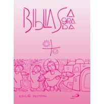 BIBLIA SAGRADA PASTORAL BOLSO ZIPER ROSA