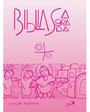 BIBLIA SAGRADA PASTORAL BOLSO ZIPER ROSA