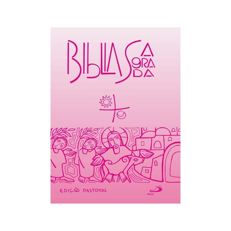 BIBLIA SAGRADA PASTORAL BOLSO ZIPER ROSA