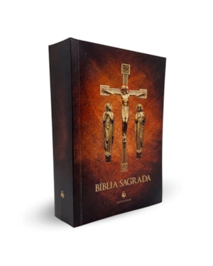 BÍBLIA SAGRADA - SANTA CRUZ [CAPA CRISTAL]