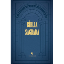 BÍBLIA SAGRADA - TRADUÇÃO DO PE. MANUEL DE MATOS SOARES (CAPA AZUL)