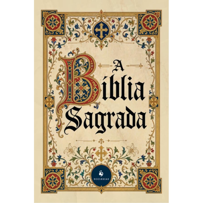 BÍBLIA SAGRADA - TRADUÇÃO DO PE. MANUEL DE MATOS SOARES (CAPA MEDIEVAL)