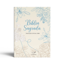 BÍBLIA SAGRADA TRADUÇÃO OFICIAL CNBB - CAPA DURA FLORAL