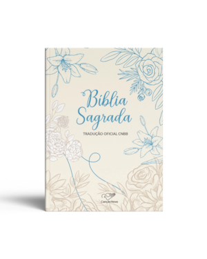 BÍBLIA SAGRADA TRADUÇÃO OFICIAL CNBB - CAPA DURA FLORAL