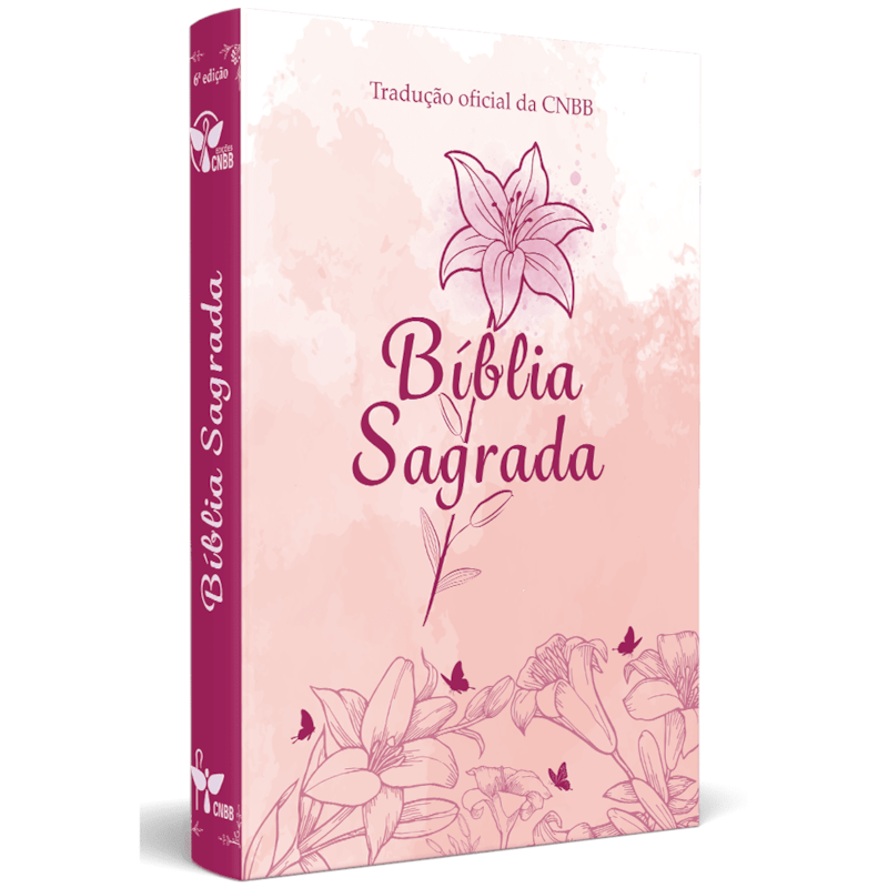 Bíblia sagrada tradução oficial - Lírio - Capa feminina