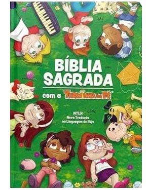 BÍBLIA SAGRADA TURMINHA DA FÉ - CAPA MALEÁVEL