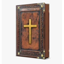Bíblia Sagrada vintage marrom - NVI: Sua bíblia para leitura sempre