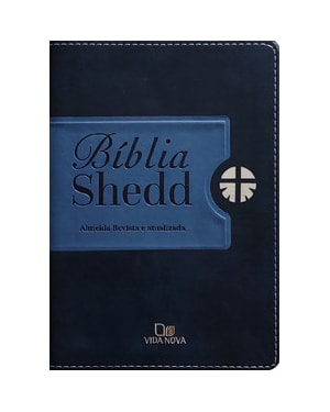 Bíblia shedd - duotone azul