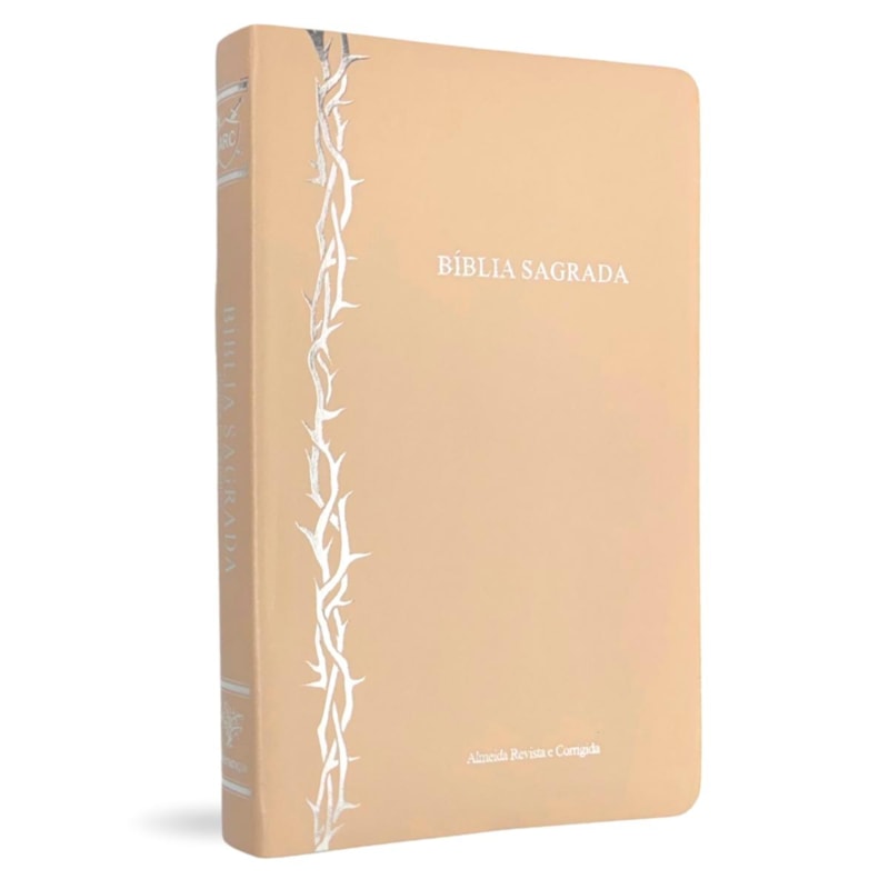 BÍBLIA SLIM ARC CAPA LUXO ROSE