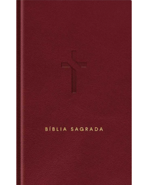Bíblia Slim - Com Mapas Mentais - NVT - Vinho