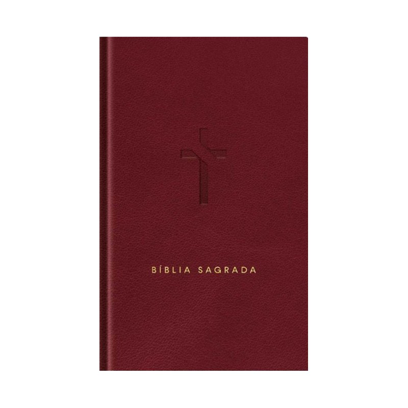 Bíblia Slim - Com Mapas Mentais - NVT - Vinho