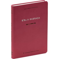 BÍBLIA SLIM NAA, LETRA REGULAR, COM PALAVRAS DE JESUS DESTACADAS, CAPA ROSA: NOVA ALMEIDA ATUALIZADA (NAA)