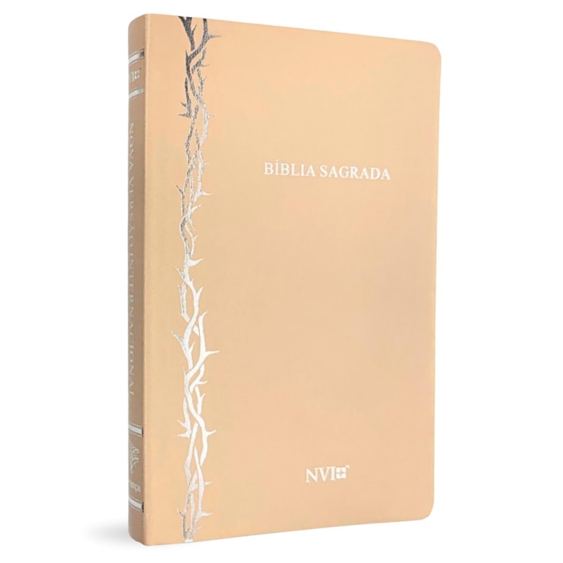 BÍBLIA SLIM NVI CAPA LUXO ROSE