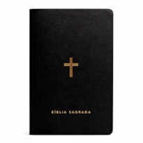 Bíblia Slim NVI | Poder da Cruz | Capa Luxo Preta