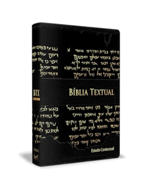 BÍBLIA TEXTUAL - LUXO PRETA