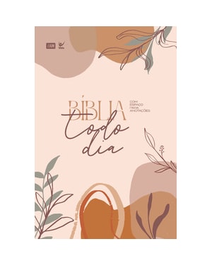 Bíblia Todo Dia - Floral: com espaço para anotações
