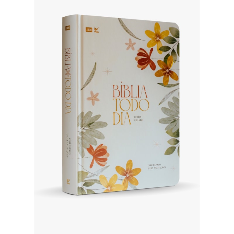 BÍBLIA TODO DIA LETRA GRANDE: CAPA FLORAL