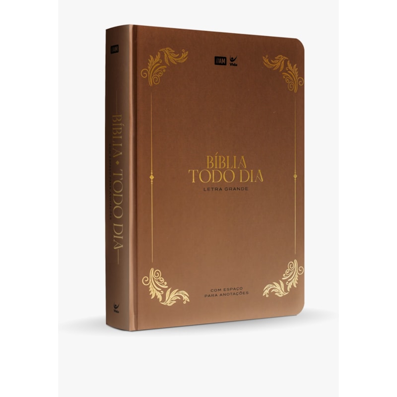Bíblia Todo Dia Letra Grande: Capa Marrom