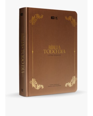 Bíblia Todo Dia Letra Grande: Capa Marrom