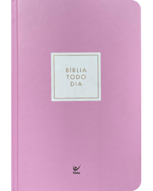 Bíblia Todo Dia NAA - Rose: Com espaço para anotações