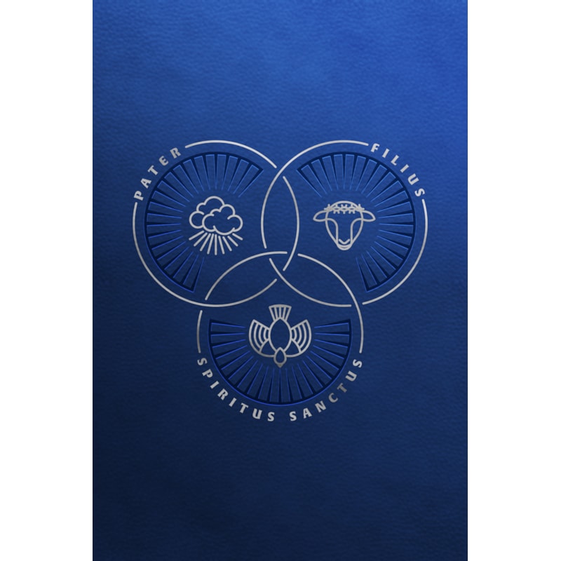 Bíblia Trindade - Azul - Heziom - Letra Grande