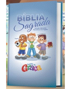BÍBLIA TURMINHA DA GRAÇA AZUL