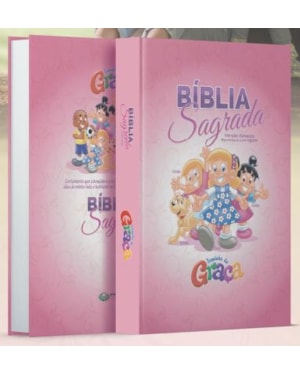 BÍBLIA TURMINHA DA GRAÇA ROSA