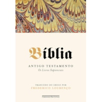 BÍBLIA - VOLUME IV: ANTIGO TESTAMENTO - OS LIVROS SAPIENCIAIS