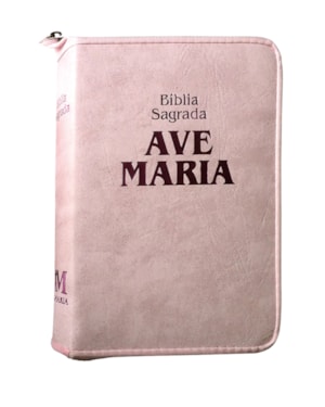 BÍBLIA ZÍPER STRIKE - MÉDIA - ROSA