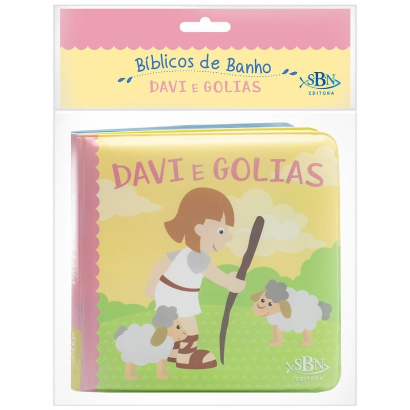 BÍBLICOS DE BANHO: DAVI E GOLIAS