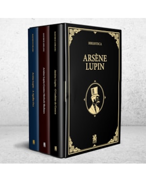 BIBLIOTECA ARSÈNE LUPIN VOLUME 01 - BOX COM 3 LIVROS
