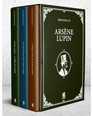 BIBLIOTECA ARSÈNE LUPIN VOLUME 02 - BOX COM 3 LIVROS