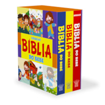 BIBLIOTECA BÍBLIA DO BEBÊ VOL. 1 - BOX COM 3 LIVRINHOS