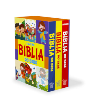 Biblioteca Bíblia do Bebê Vol. 1 - Box com 3 Livrinhos
