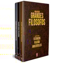 BIBLIOTECA CAFÉ COM OS FILÓSOFOS - BOX COM 3 LIVROS