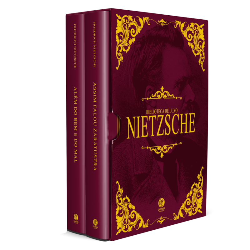 BIBLIOTECA DE LUXO NIETZSCHE EDIÇÃO DE LUXO - BOX COM 2 LIVROS