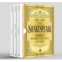 BIBLIOTECA DE OURO - SHAKESPEARE - BOX COM 3 LIVROS