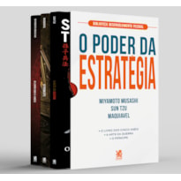 BIBLIOTECA DESENVOLVIMENTO PESSOAL - O PODER DA ESTRATÉGIA | BOX COM 3 LIVROS