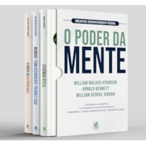 BIBLIOTECA DESENVOLVIMENTO PESSOAL: O PODER DA MENTE - BOX COM 3 LIVROS