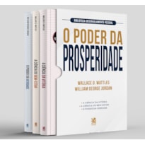BIBLIOTECA DESENVOLVIMENTO PESSOAL: O PODER DA PROSPERIDADE - BOX COM 3 LIVROS