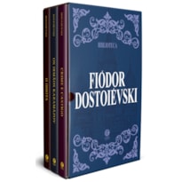 BIBLIOTECA DOSTOIÉVSKI - BOX COM 3 LIVROS - EDIÇÃO DE LUXO
