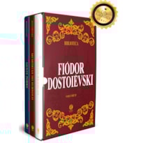 BIBLIOTECA DOSTOIÉVSKI VOLUME II - BOX COM 3 LIVROS - EDIÇÃO DE LUXO