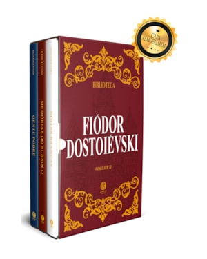 BIBLIOTECA DOSTOIÉVSKI VOLUME II - BOX COM 3 LIVROS - EDIÇÃO DE LUXO